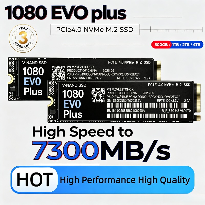 M.2 Nvme 4Tb Pcie 4.0 Ssd - Original NEU 1080 EVO Plus M.2