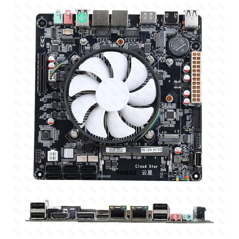 6-Bay N100/N150 NAS-Motherboar – Nas Motherboard N100 6 Sata Bewertung und Preis