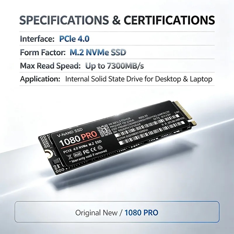 Original 1080PRO SSD M.2 NVMe  – M.2 Nvme 4Tb Pcie 4.0 Ssd Bewertung und Preis